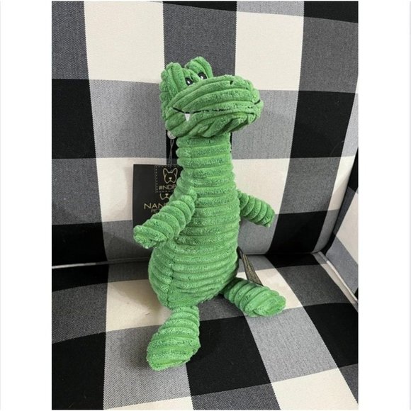 NWT Nandog  Green Dinosaur Pet Toy - Picture 1 of 4